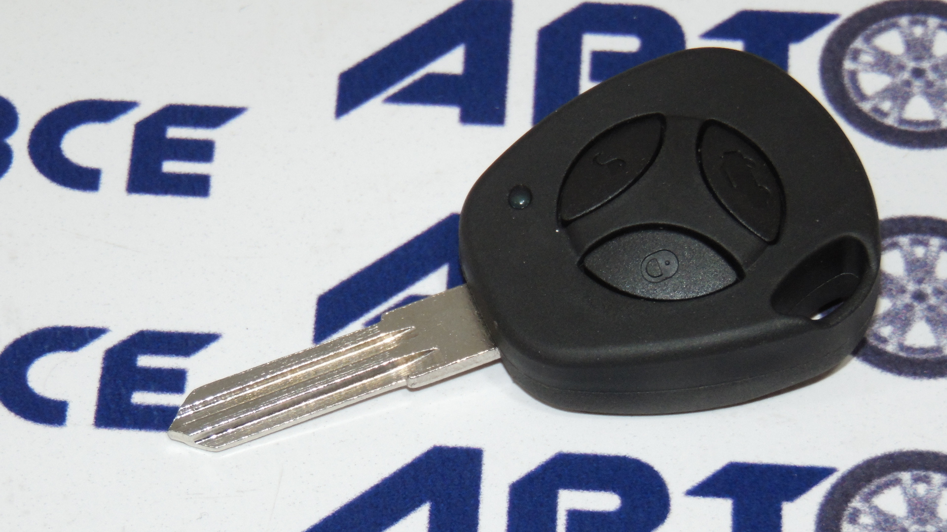 Брелок (пульт ключа) чип ключ ВАЗ-1118-2170-2190-2123-Datsun с ключом РемКом